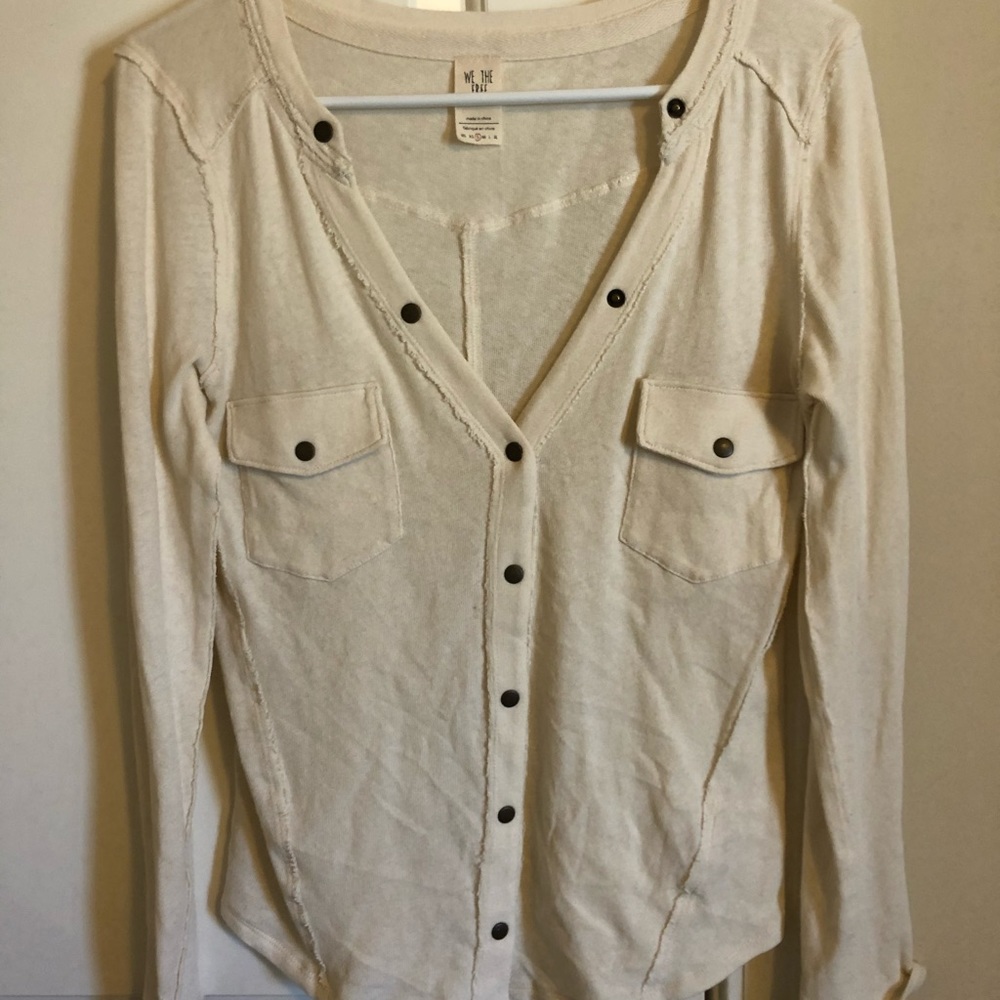 We the Free Long sleeve button up